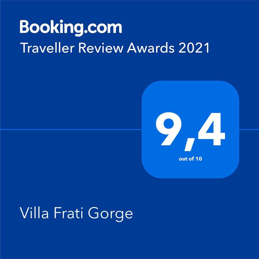 Villa Frati Gorge Εξωτερικό φωτογραφία